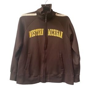 Western Michigan‎ Zip Up Fleece Jacket Size Small
